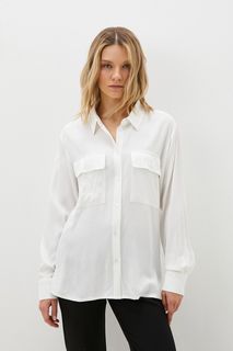 Блуза женская Baon B1724003 белая XL