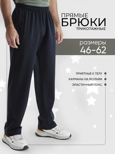 Спортивные брюки мужские LAINA B20-M-225 синие 46 RU