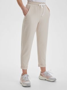 Спортивные брюки женские LAINA S22-W1-751 бежевые 58 RU