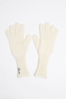 Перчатки Bimba Y Lola для женщин, трикотажные, размер M, 232BAGU01 10070, кремовые