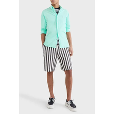 Рубашка мужская Tommy Hilfiger MW0MW30675, голубая-C1S, M