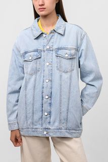 Джинсовая куртка женская Marc OPolo Denim 243908925033 голубая L