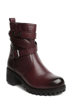 Ботинки женские Milana 1922251 бордовые 38 RU