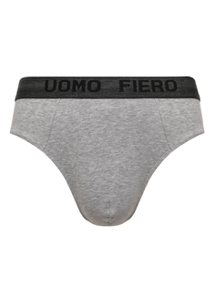 Трусы мужские UOMO FIERO 028FS серые 46 RU