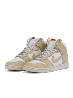 Кеды унисекс Nike DUNK HIGH LX GOLD бежевые 8 US