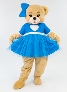 Ростовая кукла унисекс Медведь Mascot Costume Медв20 бежевый 44-52 RU