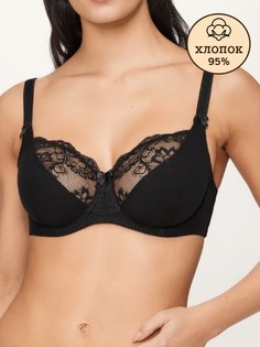 Бюстгальтер женский DivaLingerie XLOPM3010 черный 90D