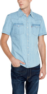 Джинсовая рубашка мужская Levis 65817 голубая L Levis®