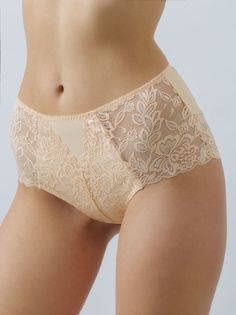 Трусы женские DivaLingerie TRMAX01MBD бежевые 5XL