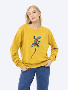 Свитшот женский Vitacci EF8523-27 желтый 46-48 RU