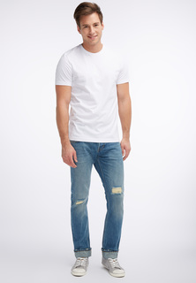 Комплект футболок мужских Mustang 1006169-2045 белых XXL