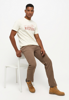 Брюки мужские Mustang 1014604-3172 коричневые 38/34