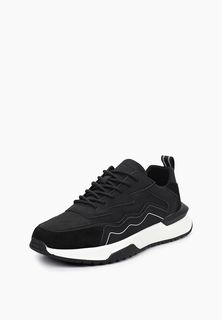 Кроссовки мужские Francesco Donni PP9T 703AA-F24-02W черные 40 RU