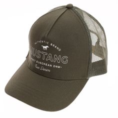 Бейсболка женская Mustang MC9604-0560 olive, р. 55-57