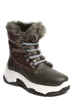 Ботинки женские Milana 1922111 зеленые 39 RU