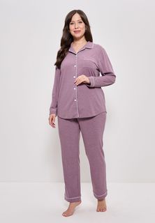 Пижама женская CLEO 1127 фиолетовая 54 RU