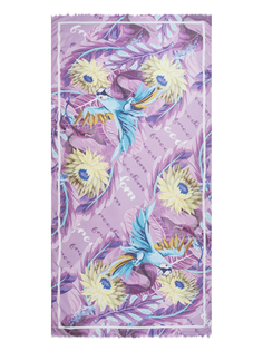 Палантин женский Labbra LIN22-099 фиолетовый, 90х180 см