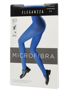 Колготки женские Eleganzza Microfibra синие M