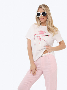 Футболка женская Vitacci EF24031-14 белая XS