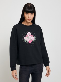 Свитшот женский Concept Club 10200170173 черный XS