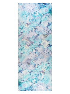 Палантин женский Eleganzza DR02-8395 бирюзовый, 65х180 см