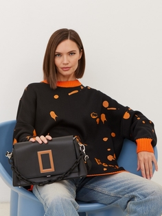 Джемпер женский Eleganzza 1231153005 черный 44 RU