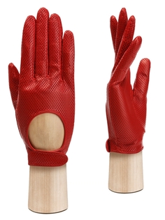Перчатки женские Eleganzza IS854bezpodkladki красные, р. 6.5