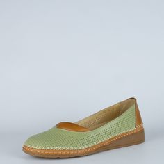 Туфли женские Sandm 611-04102-80-05-04 зеленые 40 RU