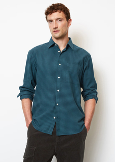 Рубашка мужская Marc O’Polo 330732242090 бирюзовая 2XL