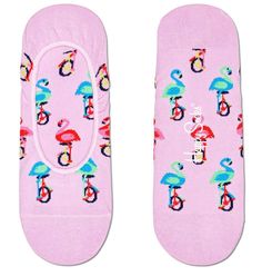 Следки унисекс Happy Socks FLA06 розовые 25