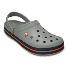 Сабо женские Crocs Crocband 11016-01U серые 38-39 EU