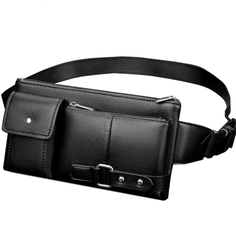 Многофункциональная вместительная поясная сумка-борсетка чехол MyPads Pettorale для VERTEX No Brand