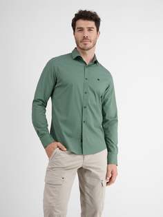 Рубашка мужская LERROS 23D1372 зеленая L