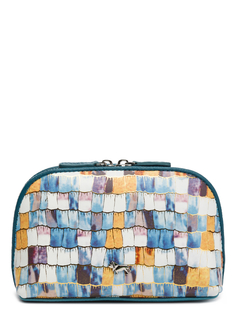 Косметичка женская Labbra L133-4006 голубая, 17х7х11.5 см