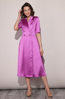 Платье женское Vladi Collection 3092-41 розовое 46 RU
