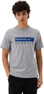 Футболка мужская Reebok Classic Ss Tee серая L