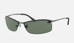 Солнцезащитные очки унисекс Ray-Ban RB3183 зеленые