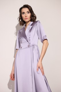 Платье женское Vladi Collection 3092-41 серое 48 RU