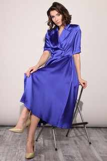 Платье женское Vladi Collection 3092-41 синее 44 RU