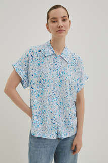 Рубашка женская Finn Flare BAS-10041 белая S