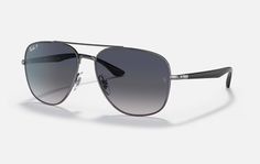 Солнцезащитные очки унисекс Ray-Ban RB3683 серые