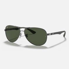 Солнцезащитные очки унисекс Ray-Ban RB8313 зеленые