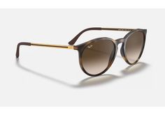 Солнцезащитные очки унисекс Ray-Ban RB4274 коричневые