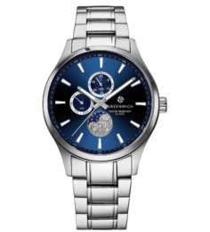 Наручные часы мужские Greenwich GW 058.10.36 серебристые