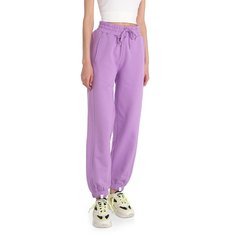 Спортивные брюки женские Maison David MLW17W фиолетовые 2XS