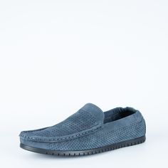 Мокасины мужские Baden WL104-01 синие 40 RU