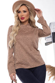 Пуловер женский LT Collection Новелла бежевый 50 RU