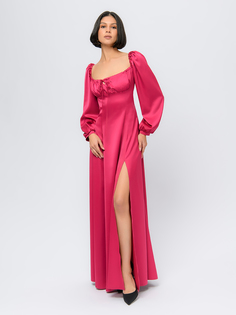 Платье женское 1001dress 102986 розовое 44 RU
