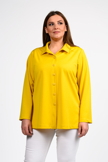 Рубашка женская SVESTA V2931 желтая 54 RU