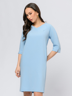 Платье женское 1001dress 103112 голубое 52 RU
